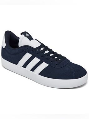 Men’s ADIDAS V1 Court 3.0 navy and white sneakers- Size 11